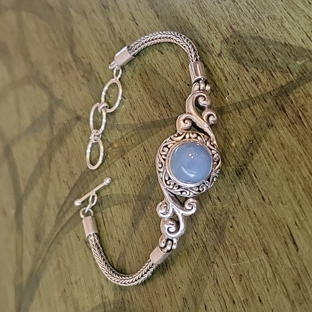 Chalcedony Bracelet 84$